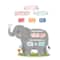 Creative Teaching Press® Jungle Friends Calendar Set Bulletin Board set